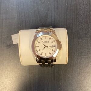 Caravelle By Bulova Men's Silver Tone Watch